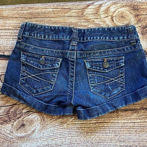 #81 Aeropostale Denim Shorts - Picture 3 of 5